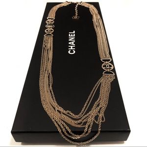 🚫SOLD🚫 Chanel Multi Strand Long Necklace Belt